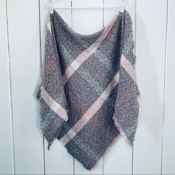Sonoma Shawl, Wrap, Scarf, Like New,‎ Size OS, Gray Pink* - Picture 1 of 5